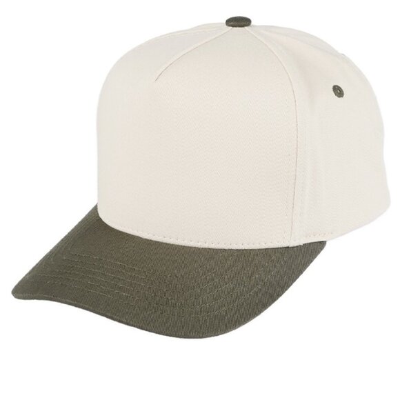 Two Tone Canvas Trucker Hat Baseball Cap - Picture 8 of 16